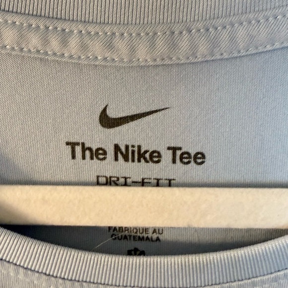 The Nike Tee Dri-Fit Sky Blue Women’s Athletic Tank Size XL - Picture 3 of 3